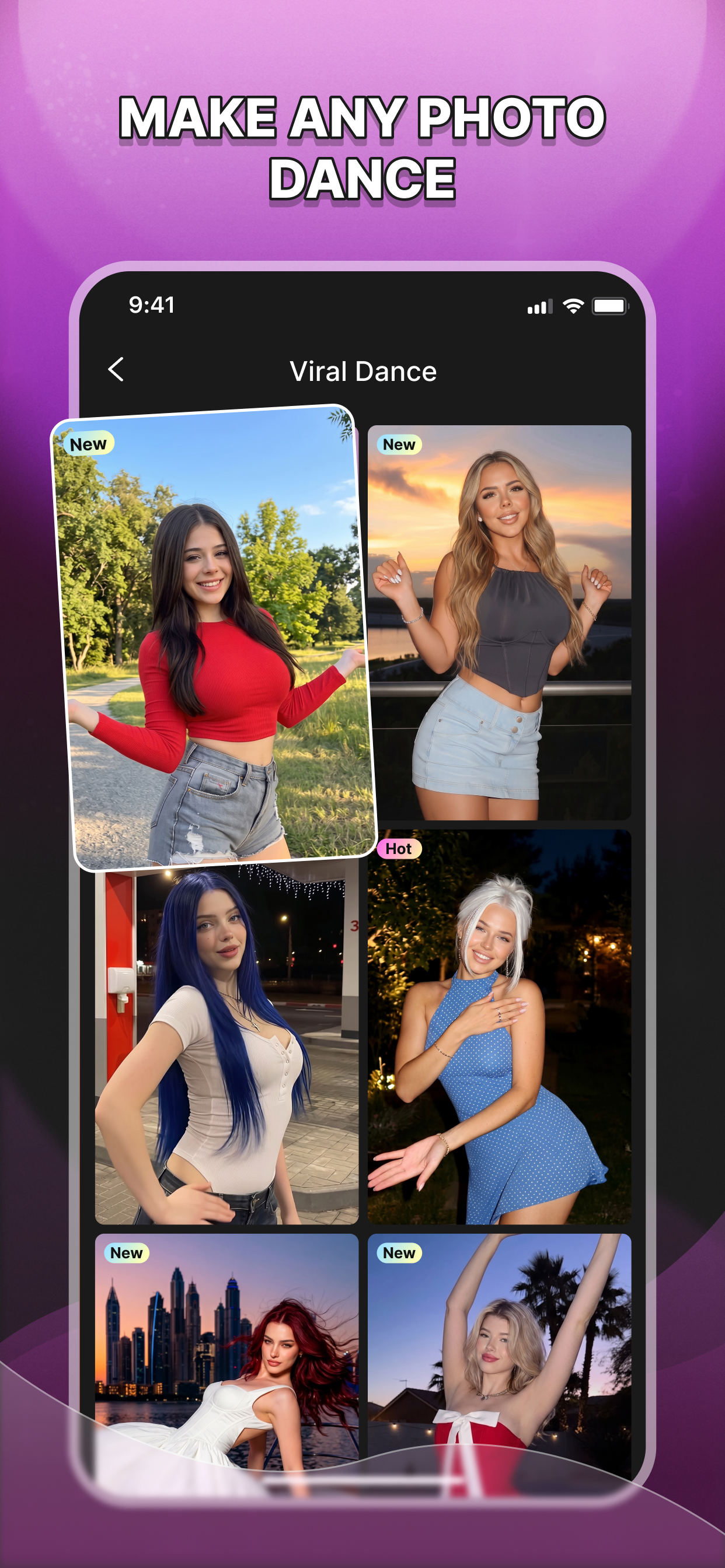 Vidverse iOS — Make any photo dance